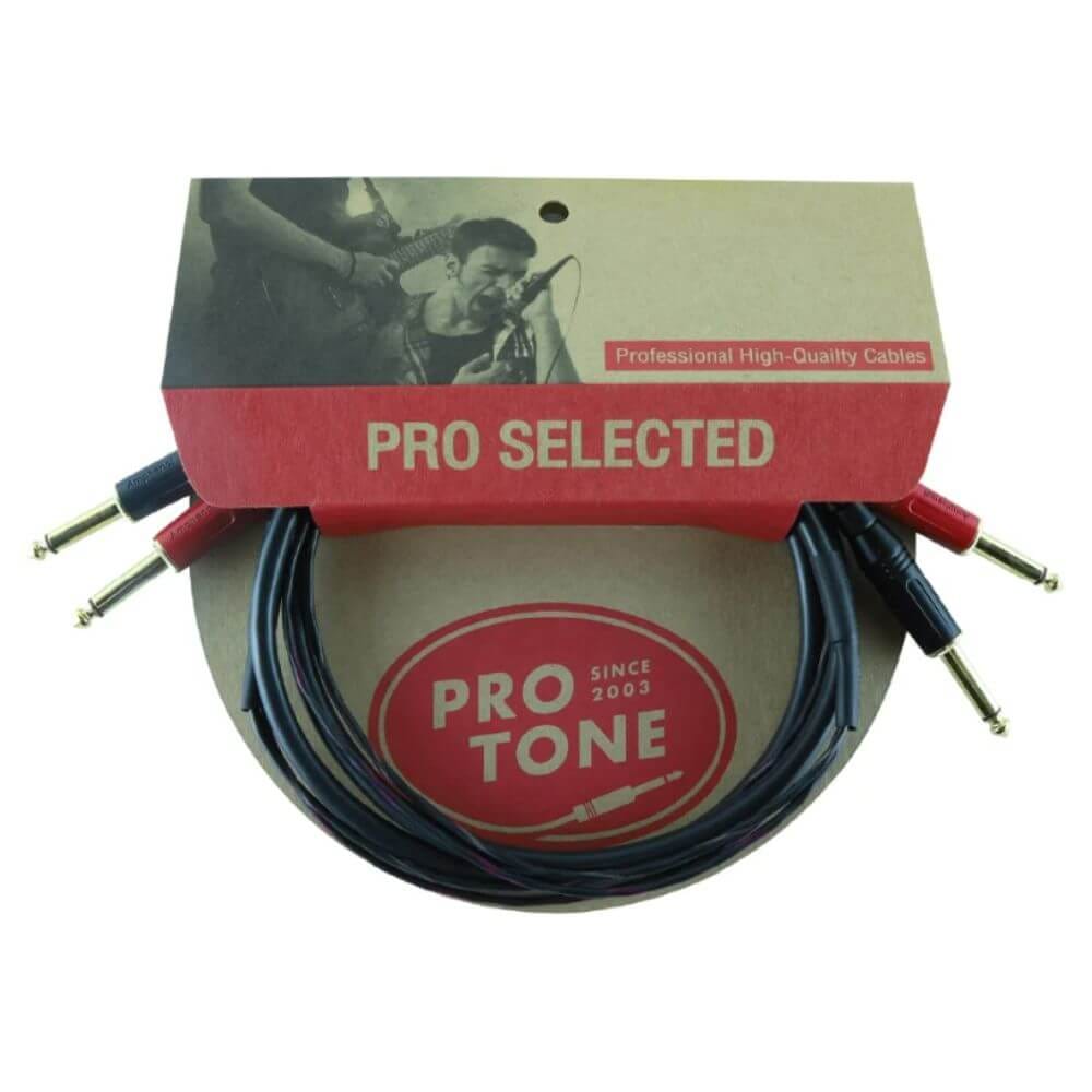 สายสัญญาณ PROTONE PRO TWIN TS (1M) ความยาว 1 เมตร